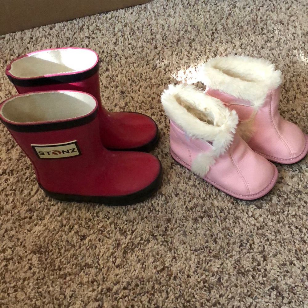 Toddler Rain and Snow Boots Size 5